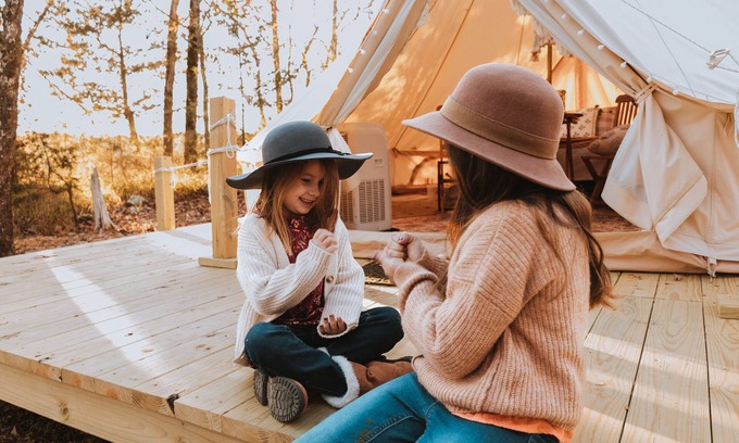 Mena Complejo | Luxury Glamping tent in Ouachita Mountains