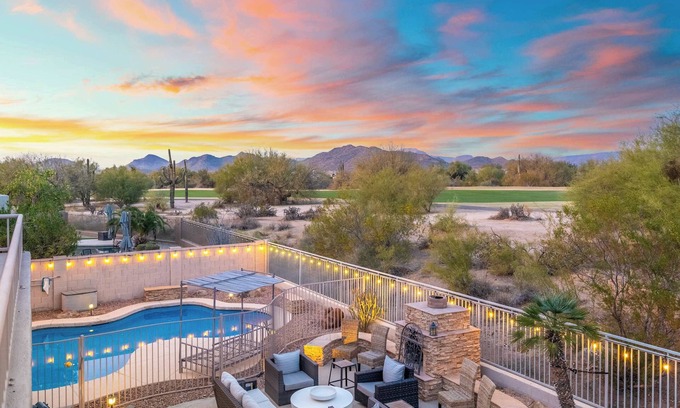 Desert View Village Casa | Luxury Golf Course Home | Pool, Views & 7 Bedrooms