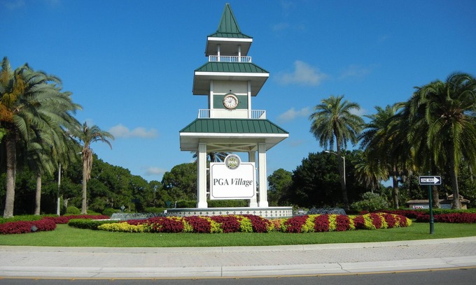 Port Saint Lucie Casa | Villa de golf de lujo en PGA Village, a 2 cuadras de la piscina, a 3 minutos del Club PGA