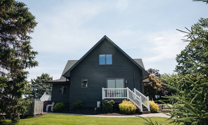 Fennville Casa | Casa de lujo en el lago Hutchins cerca de Saugatuck, Douglas, Fennville y el lago Michigan