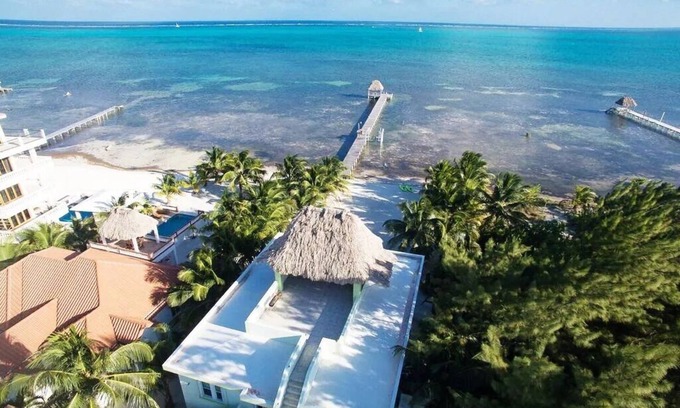 Boca Ciega Casa | Luxury home with plunge pool, pier and 360 rooftop view just 4 miles south.