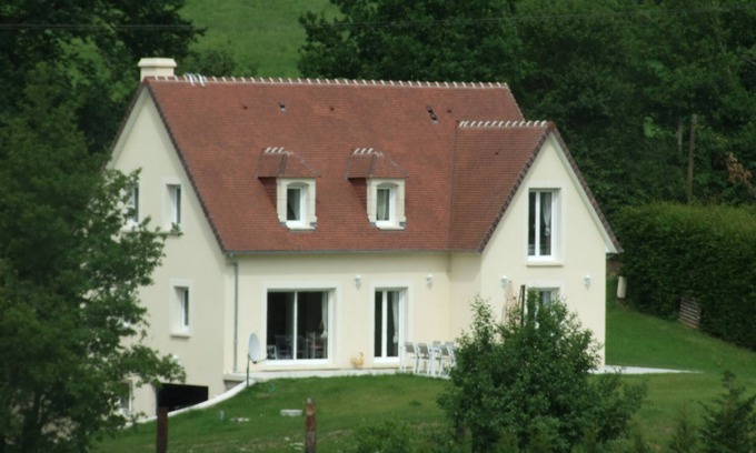 Danestal Cabaña | 10-12pers las casas de lujo. Costa de Normandía, mar 10 minutos, 2 horas de París, campo, sauna,