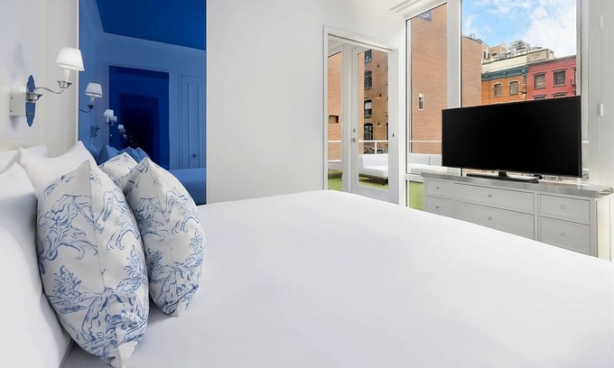 SoHo Hotel | Luxury in the City! Stylish Suite with Private Balcony, Pet-friendly, City View!