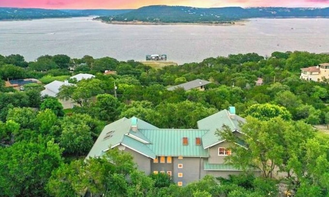 Travis Landing Casa | Luxury Lake Travis Retreat with Pool, Hot Tub & Stunning Views