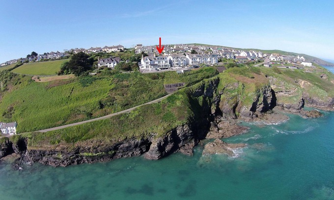 Port Isaac Casa | LUJOSA GRAN casa de 7 dormitorios Fantásticas vistas al mar con capacidad para 17. 12 ADULTOS 5 C