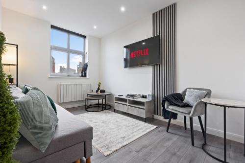 Leicester City Centre Apartamento | Luxury Leicester City Centre Apartment
