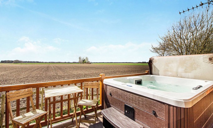 Aubourn Chalet De Esquí | Alojamiento de 1 habitaciones en Swinethorpe, Nr Lincoln