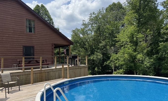 West Columbia Apartamento | Familiar-Wilderness Lodge -Vista al bosque-Lodge-Baño Privado