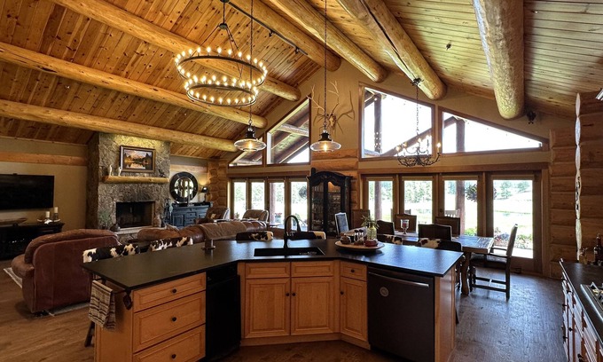 Pagosa Springs Casa | Inicie sesión en el rancho de 20 acres, vistas majestuosas, a minutos del centro y Hot Springs