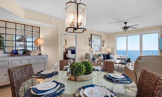 Miramar Beach Condominio | LUXURY Magnificent Top-Floor Views Pool Beach Balconies Destin Miramar Beach