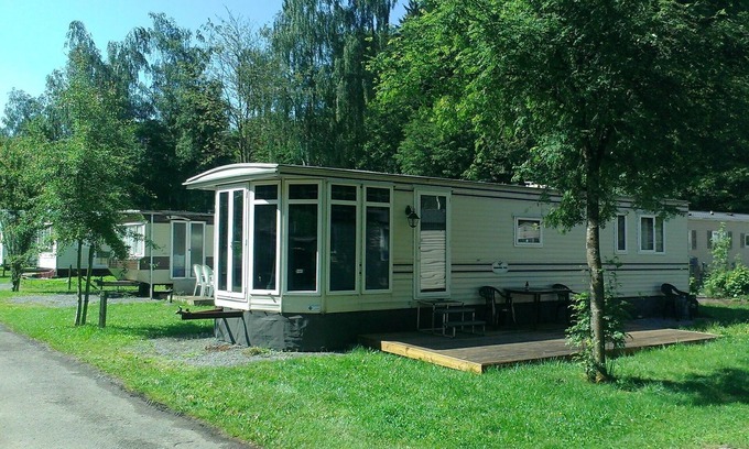 Erezee Casa | Casa móvil de lujo en el famoso camping Carpodrôme