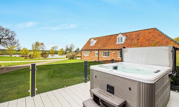 Aubourn Chalet De Esquí | Alojamiento de 2 habitaciones en Swinethorpe, Nr Lincoln