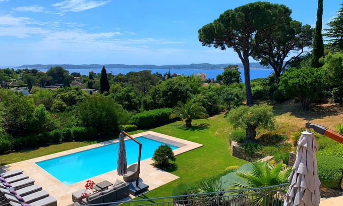 Sainte-Maxime Villa | Villa de lujo, moderna, a 5 minutos a pie de la ciudad y las playas - vista panorámica