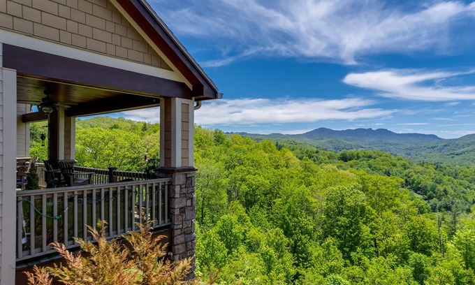 Banner Elk Condominio | Lista de alquiler de vacaciones que ofrece lujo, ubicación central Vistas INCREÍBLES, 1D