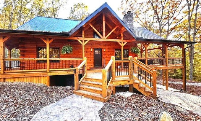 Carbon Hill Cabina | Twilight Woods-Cabaña-Baño Privado
