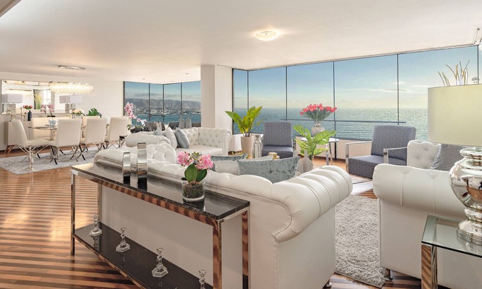 Reducto Apartamento | DE LUJO | Frente al mar JACUZZI Larcomar MIRAFLORES