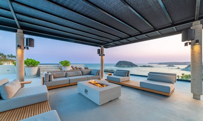 Santa María Huatulco Villa | Luxury Oceanfront Villa w/ Pools & Elevator