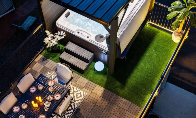 Lawrenceville Apartamento | Luxury Overlooking Lawrenceville! Stylish & Serene