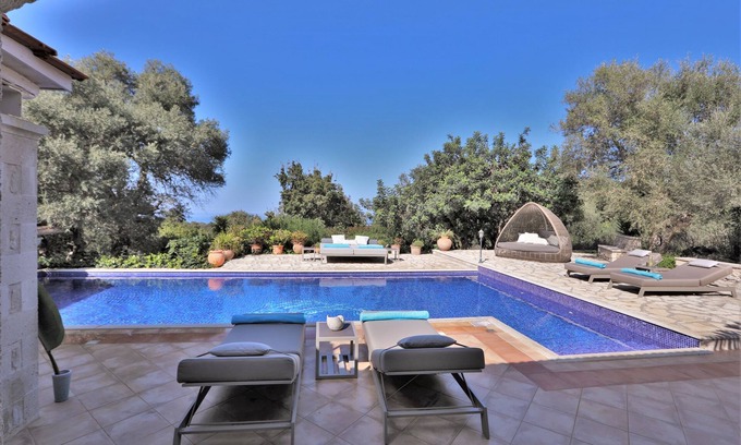 Atsipópoulon Villa | Villa Artemis, villa de lujo con piscina y privacidad absoluta
