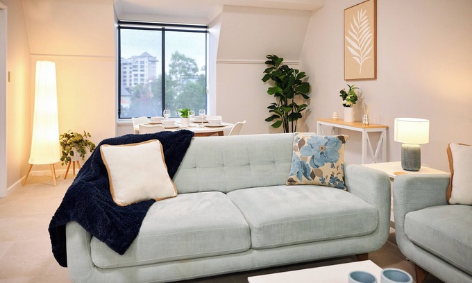 East Perth Apartamento | Luxury Retreat | Central, walk to Optus Stadium