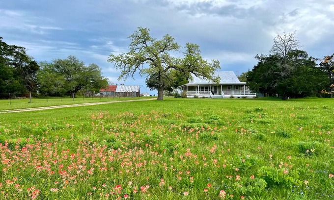 Round Top Casa | Luxury Round Top Farmhouse / 6mil to The Square