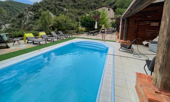 Oden Cabaña | LUXURY CASA RURAL, "PANORAMICO" CON PISCINA