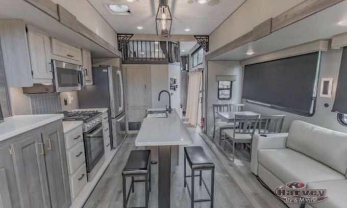 Bar Harbor Casa | Luxury RV at Eden Village Bar Harbor. Located 6 Minutes from Acadia National Park. Only 12 minutes to Downtown.