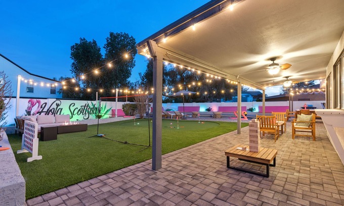 Santiago Casa | Luxury Scottsdale Game Resort! Heated Pool, Golf