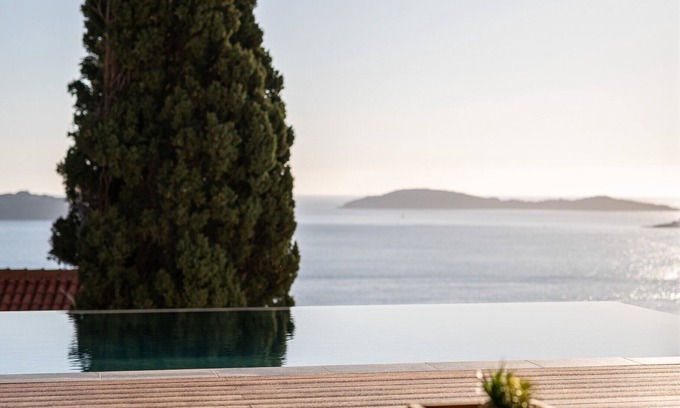 Zupa dubrovacka Villa | Luxury sea view villa with a heated infinity pool and a stunning sunset