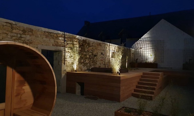 Plonevez-Porzay Casa | Luxury cottage by the sea with cinema room, sauna and outdoor spa