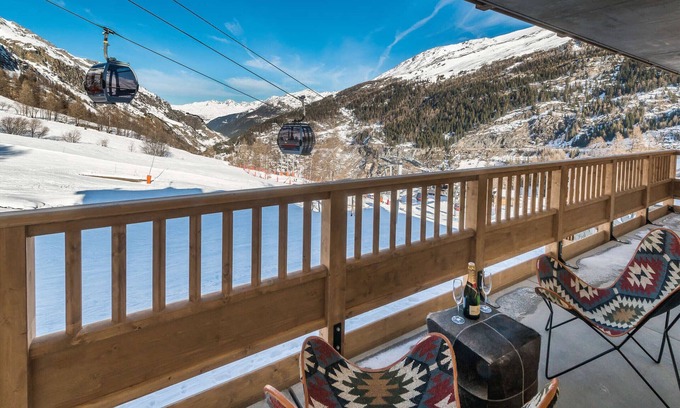 Les Boisses Apartamento | Apartamento 4* - A Pie de Pista con Servicios Hoteleros Incluidos