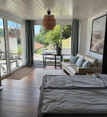 Mettauertal Apartamento | Luxury Studio, Hillside View in Mettau,