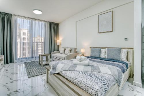 Al Hamra Village Apartamento | Luxury Studio with Marina View Al Hamra Village