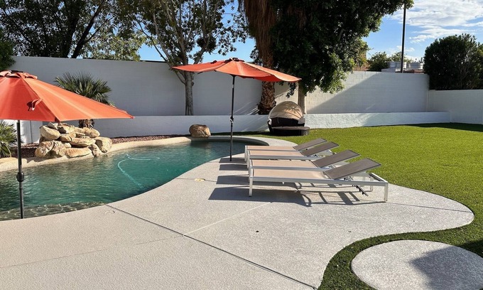 Arabian Crest Casa | LUXURY Sunny Days Scottsdale! Great Location+ NO FEE Heated Saltwater Pool!