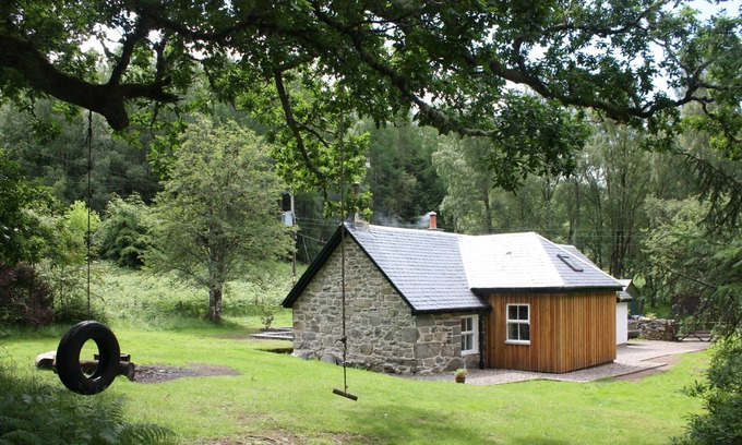 Foss Cabaña | ¡NUEVO en HomeAway! Casa de vacaciones de lujo de tres dormitorios en Loch Rannoch