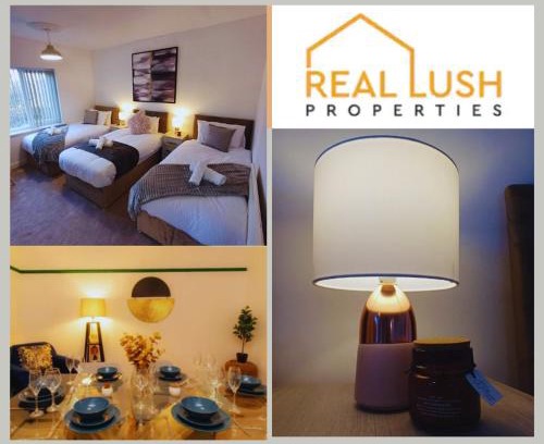 Walsall Casa | Luxury Three-Bedroom Home By Real Lush Properties in Sutton with Free Parking
