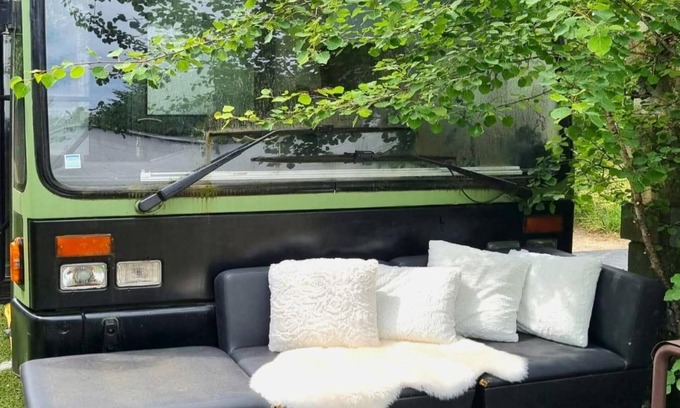 Lierneux Casa | Autobús reformado con sauna en Lierneux