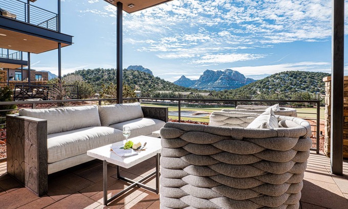 West Sedona Casa | Luxury Townhome- Private Hot Tub, Exclusive Golf Community! Sedona Seven Canyons Peaceful Spirit 133