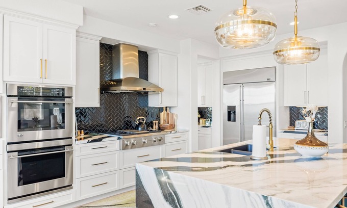 La Costa Oaks South Casa | Luxury valley-view home with pool, pool spa, grill, fireplaces, and pool table