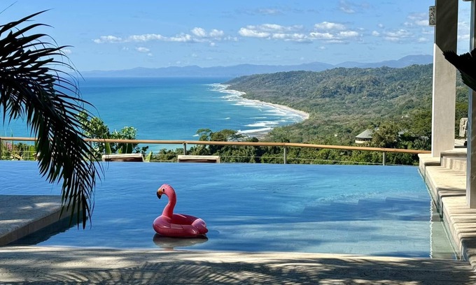 Malpaís Villa | Luxury Villa in the Jungle- Ocean & Bay View - Pool, A/C, Wi-Fi