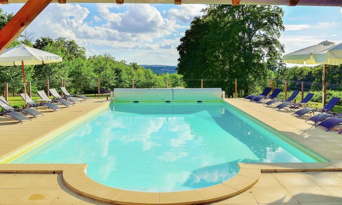 Oradour-sur-Vayres Casa | Luxury villa with heated pool and tennis court