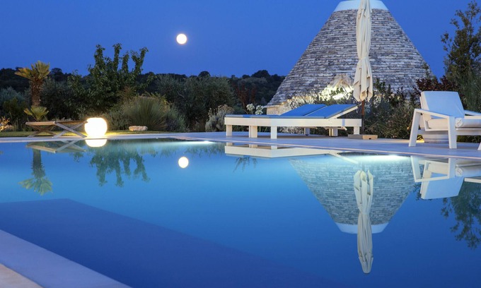 Ostuni Villa | Villa de lujo 400 m2 Apulia piscina y trulli (Ostuni) 16 pers. 8 dormitorios y 8 baños