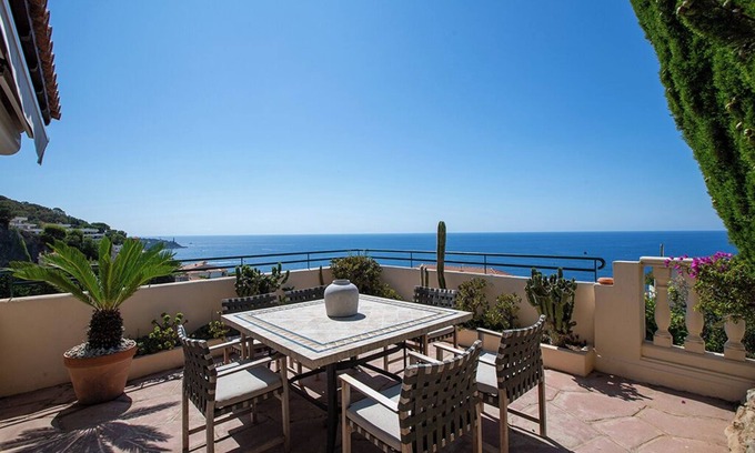 Mont Boron Apartamento | Lujoso apartamento casa con vistas panorámicas al mar