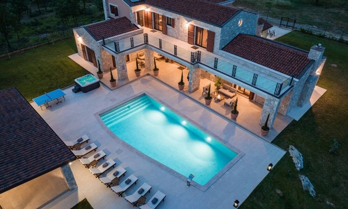 Hrboki Villa | Luxury Villa Bella Casa Istria -Heated Pool,Istria