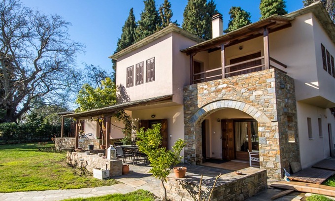 Koropi Villa | Villa de lujo Helios junto al mar