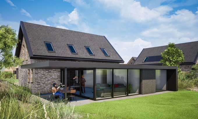 Nieuwvliet Casa | Exuberante casa de vacaciones con piscina cubierta