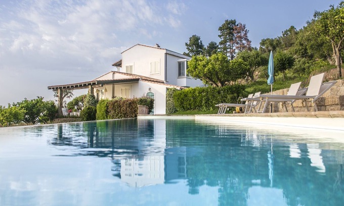 Catute Villa | Espléndida villa de lujo en las colinas a 10 minutos del mar de Capo d'Orlando