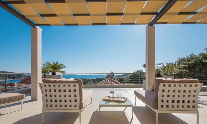Milna (Brac) Villa | Luxury Villa Juliet with Heated Pool