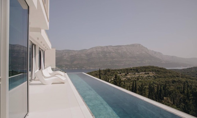 Zrnovo Villa | Luxury Villa Morello Korčula 1 - Pool, Sauna, Gym