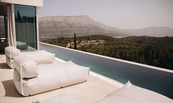 Zrnovo Villa | Luxury Villa Morello Korčula 2 - Pool, Sauna, Gym